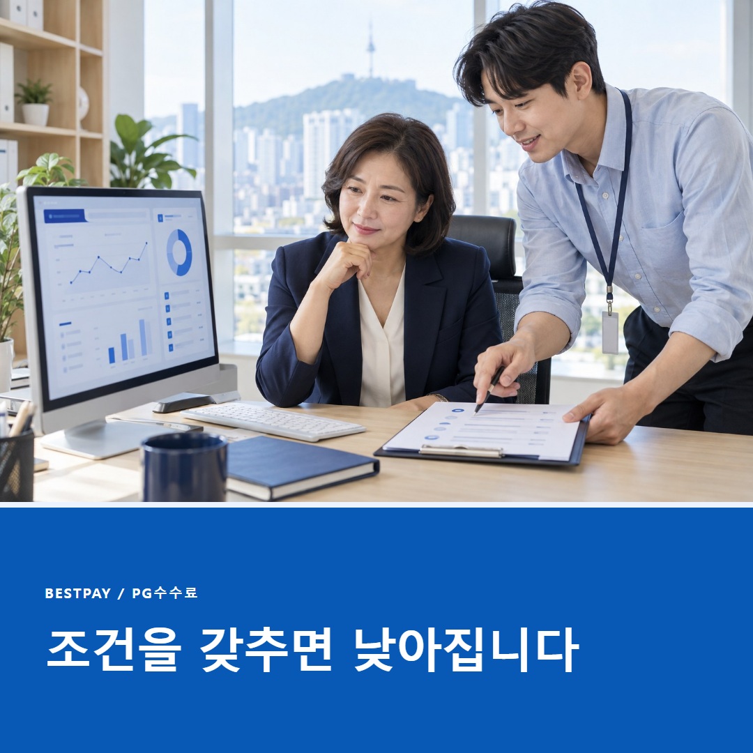 PG수수료 절감
